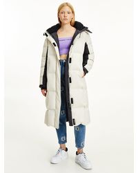 Tommy Hilfiger Synthetic Gigi Hadid Lux Long Down Coat in Midnight (Blue) |  Lyst UK