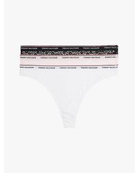 Tommy Hilfiger - Set Van 3 Premium Essential Strings Met Kant - Lyst