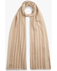 Tommy Hilfiger - Chic Th Monogram Rectangular Scarf - Lyst