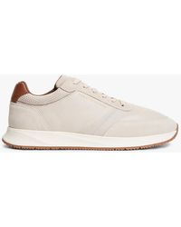 Tommy Hilfiger - Suede Mixed Texture Trainers - Lyst