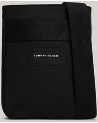 Tommy Hilfiger - Rubberised Logo Patch Small Crossover Bag - Lyst