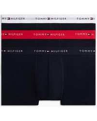 Tommy Hilfiger - 3-pack Signature Repeat Logo Waistband Trunks - Lyst
