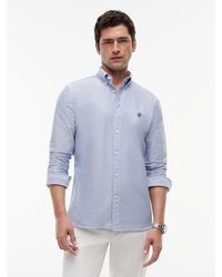 Tommy Hilfiger - Heritage Regular Fit Logo Embroidery Oxford Shirt - Lyst