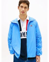 Tommy Hilfiger - Water Repellent Ripstop Hooded Zip-Thru Jacket - Lyst