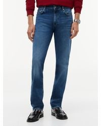 Tommy Hilfiger - Denton Whiskered Slim Straight Leg Jeans - Lyst