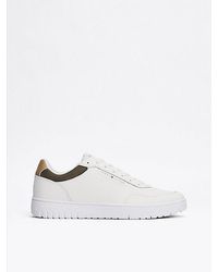 Tommy Hilfiger - Basketball-Sneaker Mit Struktur-Mix - Lyst