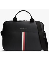 Tommy Hilfiger - Signature Tape Crossbody Laptop Bag - Lyst