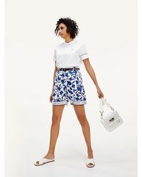 Tommy Hilfiger Th Cool Polo Met Kant - Wit