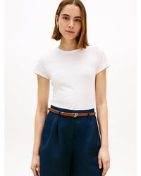 Tommy Hilfiger - Textured Slim T-Shirt - Lyst