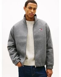 Tommy Hilfiger - Relaxed Padded Jacket With Wool - Lyst