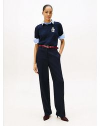 Tommy Hilfiger - Slim Straight Leg Trousers - Lyst