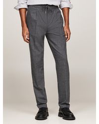 Tommy Hilfiger - Smart Casual Harlem Drawstring Check Tapered Chinos - Lyst