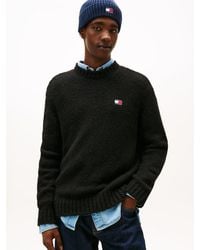 Tommy Hilfiger - Tommy Badge Jumper With Alpaca - Lyst