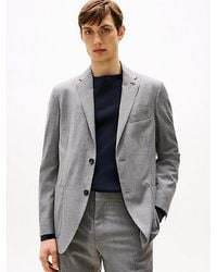Tommy Hilfiger - Single-Breasted Blazer Van Wolmix - Lyst