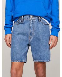 Tommy Hilfiger - Dad Fit Jeans-Shorts - Lyst