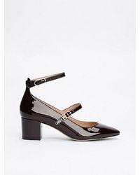 Tommy Hilfiger - Pump Van Lakleer Met Dubbele Bandjes - Lyst