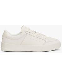 Tommy Hilfiger - Debossed Logo Court Trainers - Lyst