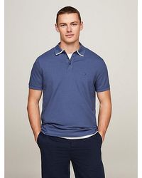Tommy Hilfiger - Regular Fit Polo Met Streepdetail - Lyst