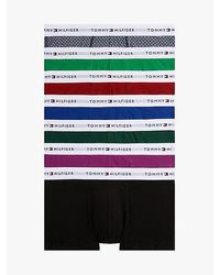 Tommy Hilfiger - 7Er-Pack Signature Trunks Mit Logo-Taillenbund - Lyst