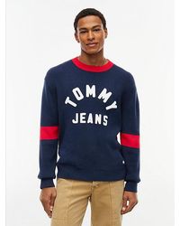 Tommy Hilfiger - Tommy Jeans Classic Logo Appliqué Jumper - Lyst