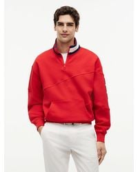 Tommy Hilfiger - Tommy X U.s. Sail Gp Team Quarter-zip Sweatshirt - Lyst