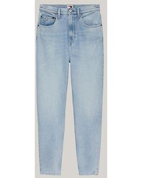 Tommy Hilfiger - Curve Ultra High Rise Tapered Mom Jeans - Lyst