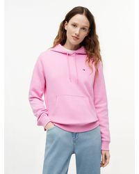 Tommy Hilfiger - Brushed Fleece Drawstring Hoody - Lyst