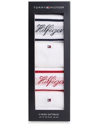 Tommy Hilfiger - 4-Pack Logo Ribbed Socks Gift Box - Lyst