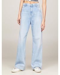 Tommy Hilfiger - Jean mom baggy Daisy Classics usé taille basse - Lyst