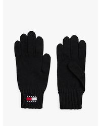 Tommy Hilfiger - Heritage Handschuhe Mit Logo - Lyst