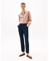 Tommy Hilfiger - Slim Fit Pull-On-Krepp-Hose - Lyst