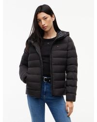 Tommy Hilfiger - Slim Down Hooded Zip-thru Jacket - Lyst