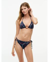 Tommy Hilfiger - Global Stripe Side Tie Bikini Bottoms - Lyst