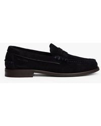 Tommy Hilfiger - Mocassins En Cuir À Logo - Lyst