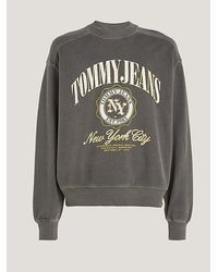 Tommy Hilfiger - Varsity Sweatshirt Met Boxy Fit En Logo - Lyst