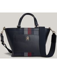 Tommy Hilfiger - Corporate Th Monogram Small Tote - Lyst
