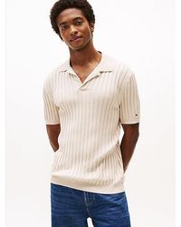 Tommy Hilfiger - Regular Fit Strick-Poloshirt - Lyst