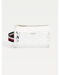 Tommy Hilfiger Tommy Icons Transparante Toilettas - Wit