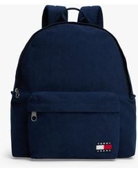 Tommy Hilfiger - Essential Corduroy Logo Dome Backpack - Lyst