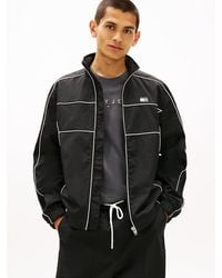 Tommy Hilfiger - Back Logo Piping Water Repellent Jacket - Lyst