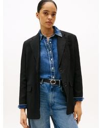 Tommy Hilfiger - Blazer Monopetto Relaxed Fit - Lyst