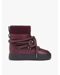 Tommy Hilfiger - Waterafstotende Snowboot Met Veters - Lyst