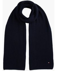 Tommy Hilfiger - Hilfiger Flag Scarf With Cashmere - Lyst