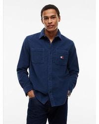 Tommy Hilfiger - Relaxed Fit Patch Pocket Corduroy Shirt - Lyst