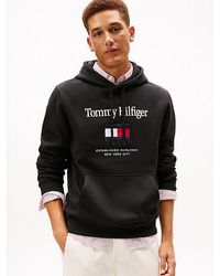 Tommy Hilfiger - Sudadera Con Capucha Y Logo De - Lyst