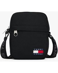 Tommy Hilfiger - Borsa Reporter Essential Con Logo Ripetuto - Lyst