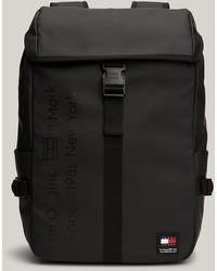 Tommy Hilfiger - Essential Logo Flap Backpack - Lyst