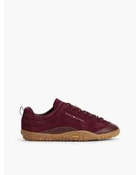 Tommy Hilfiger - Suede Vibram Sole Zero Drop Trainers - Lyst