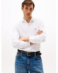 Tommy Hilfiger - 1985 Regular Fit Langarm-Poloshirt Aus Piqué - Lyst