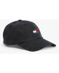 Tommy Hilfiger - Heritage Logo Denim Baseball Cap - Lyst